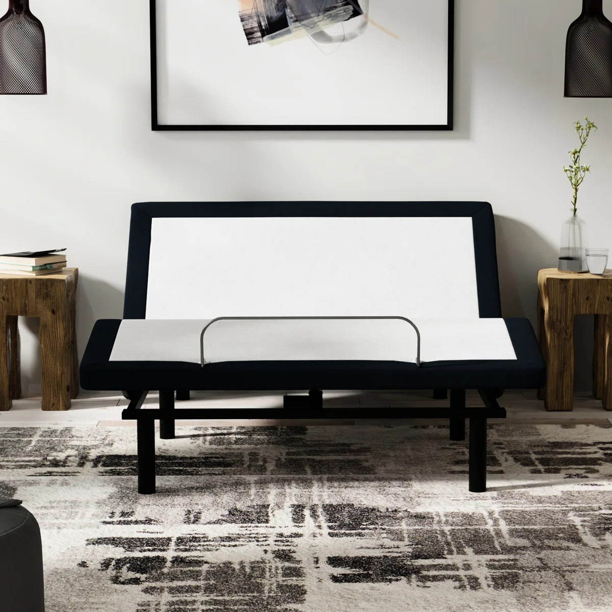 Zero Adjustable Queen Base With Led & Massage , , And Relaxing Massages | Wayfair North America