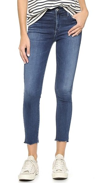 AGOLDE Sophie High Rise Skinny Crop Jeans | Shopbop