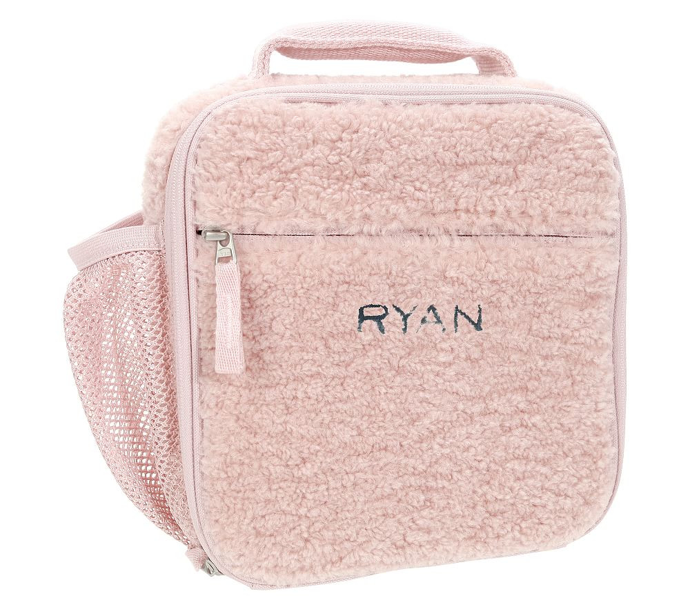 Sherpa Blush Mackenzie Classic RPET Lunch Box | Pottery Barn Kids