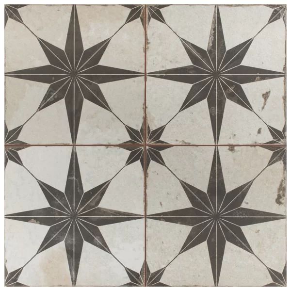 Kings 18" x 18" Ceramic Patterned Wall & Floor Tile | Wayfair North America