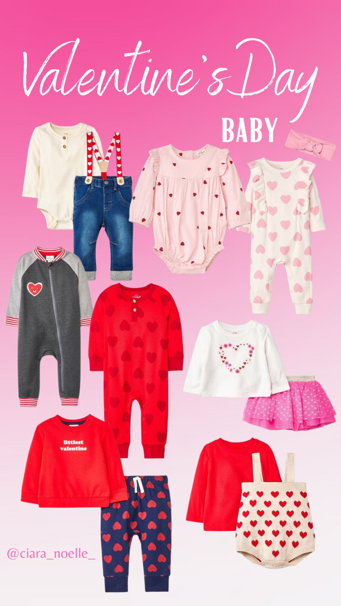 Valentines look for baby 💗

#LTKSeasonal #LTKbaby #LTKkids