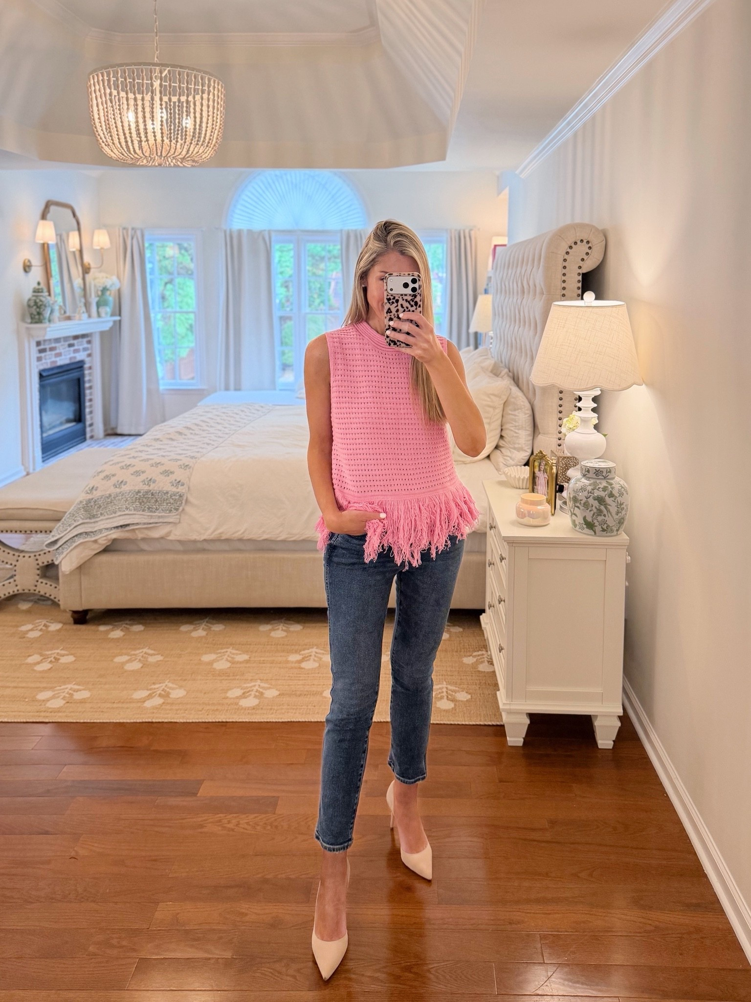 Pink going-out top! Wearing the Small!

#LTKootd #LTKOver40