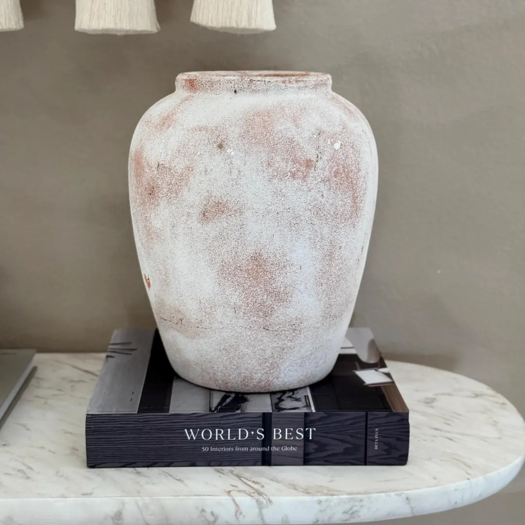 White Textured  Vase | Etsy (US)