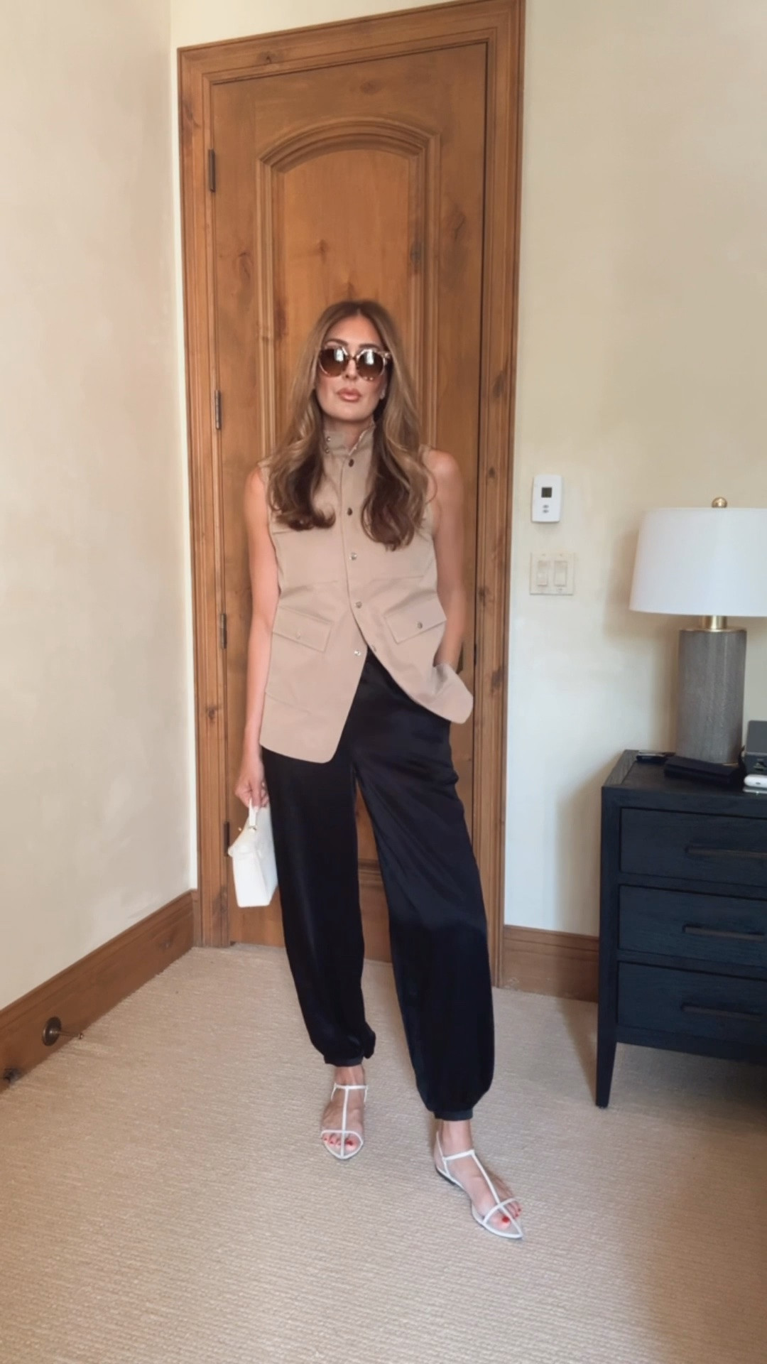 Small in pants, size 6 in vest but it’s a little big