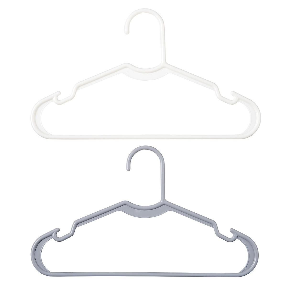 Kids' White Tubular Hangers | The Container Store