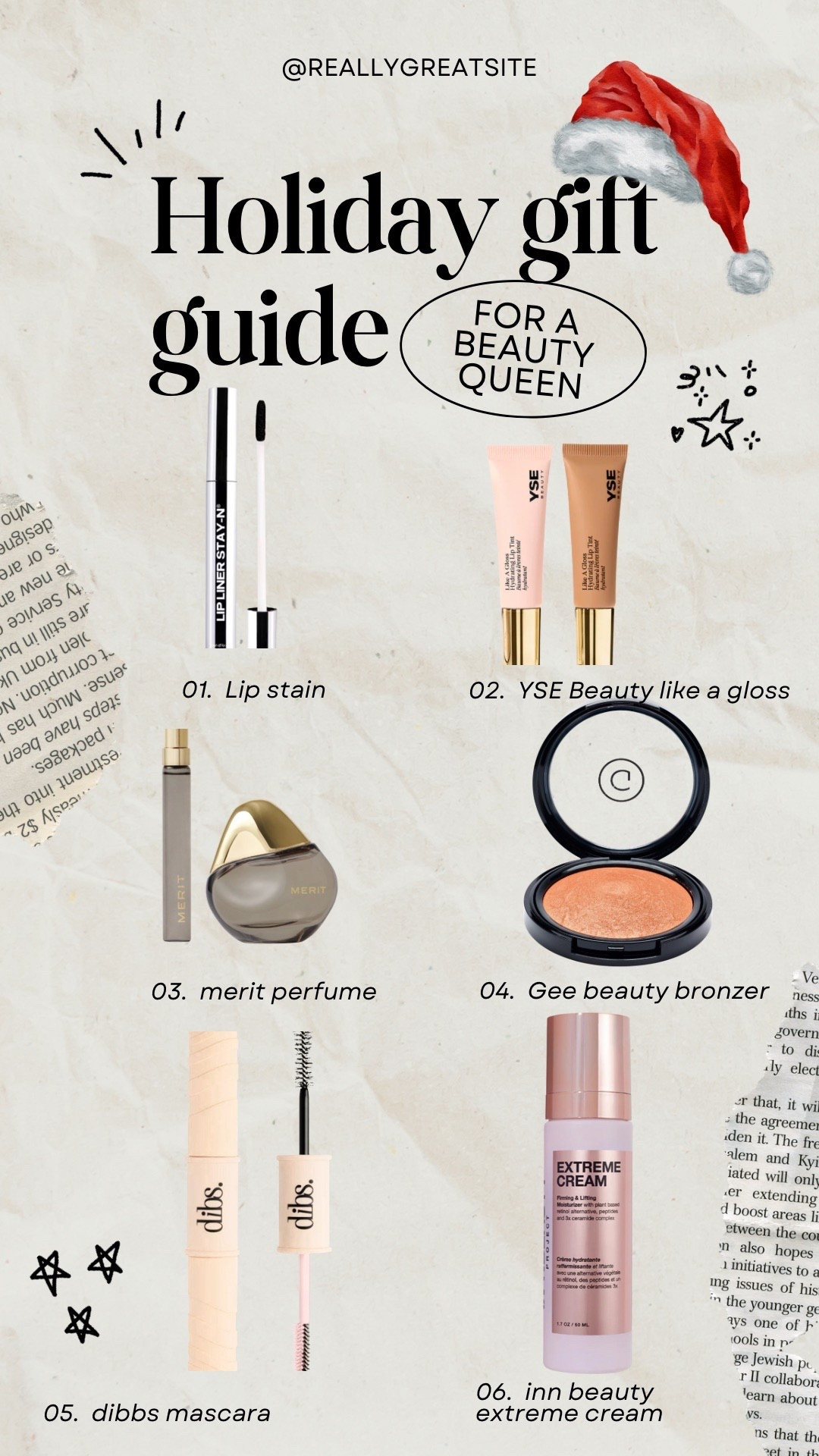 Gift guide for the beauty queen 