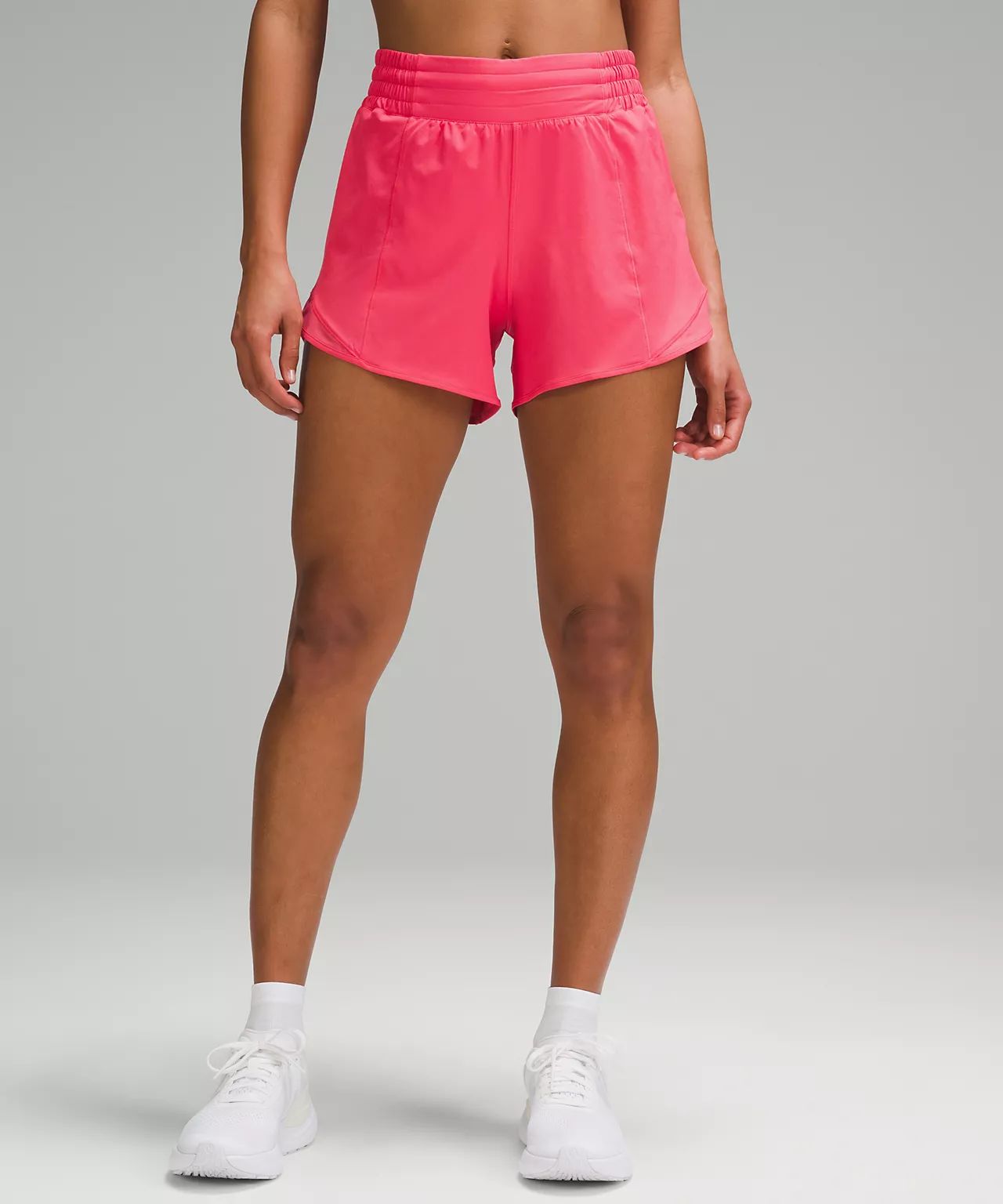 Hotty Hot High-Rise Lined Short 4" | Lululemon (US)