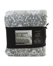 3pc Cotton Printed Comforter Set | Marshalls