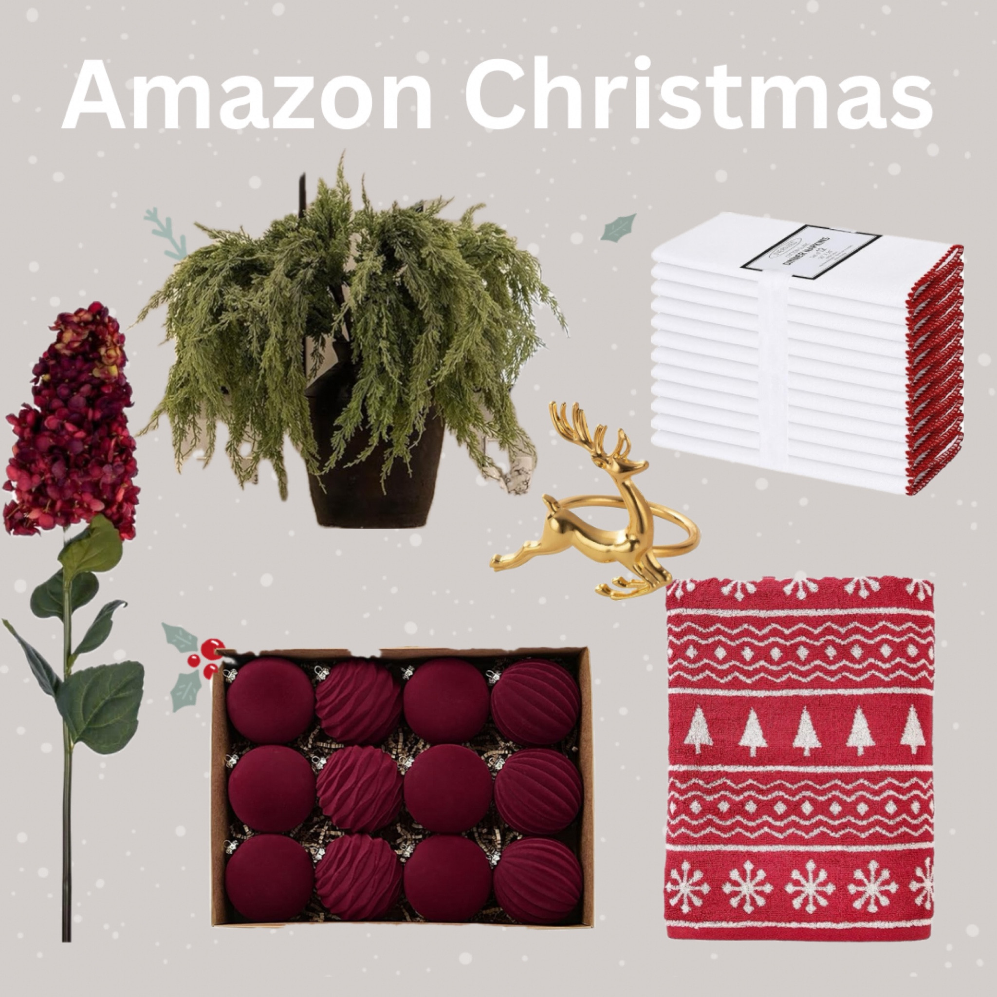 Amazon Christmas Finds

#LTKHome #LTKSeasonal #LTKHoliday