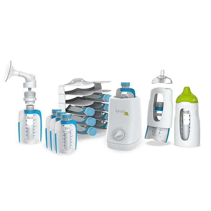 Kiinde Twist Universal Direct-Pump Feeding System and Warmer Gift Set for Breastmilk Collection, ... | Amazon (US)