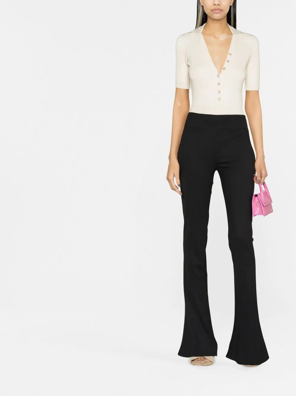 Le body Yauco ribbed-knit bodysuit | Farfetch Global