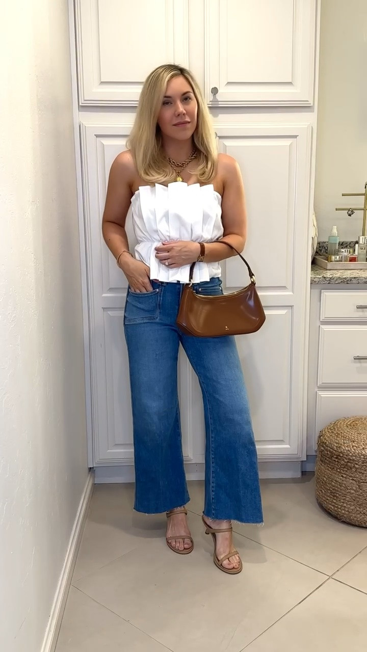 How cute is this Amazon top! 
Paige jeans

#LTKdayinmylife #LTKootd #LTKSeasonal