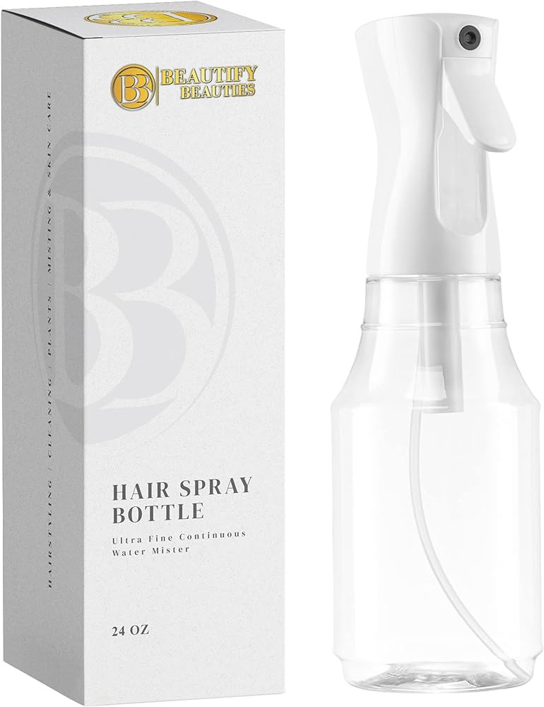 BeautifyBeauties Hair Spray Bottle – Ultra Fine Continuous Water Mister for Hairstyling, Cleani... | Amazon (US)