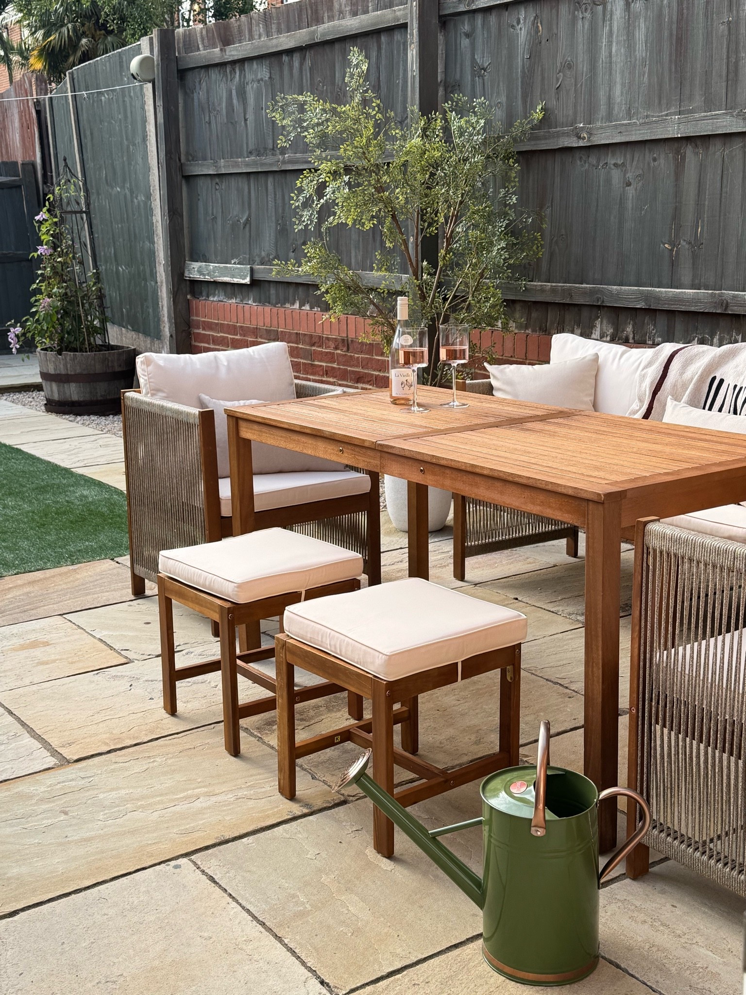 New garden furniture - I’m in love with how this has transformed our little garden! 🪴

#LTKsummer #LTKhome #LTKuk