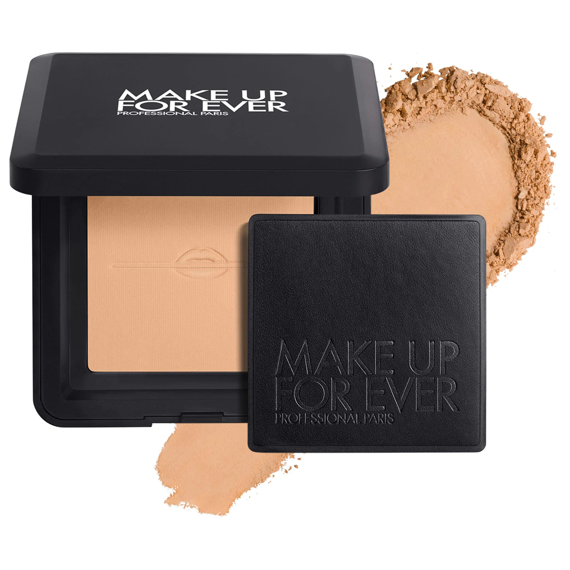 MAKE UP FOR EVER HD Skin Blurring & Perfecting Pressed Powder 1.2 Light Medium 0.35 oz/10 g | Sephora (US)