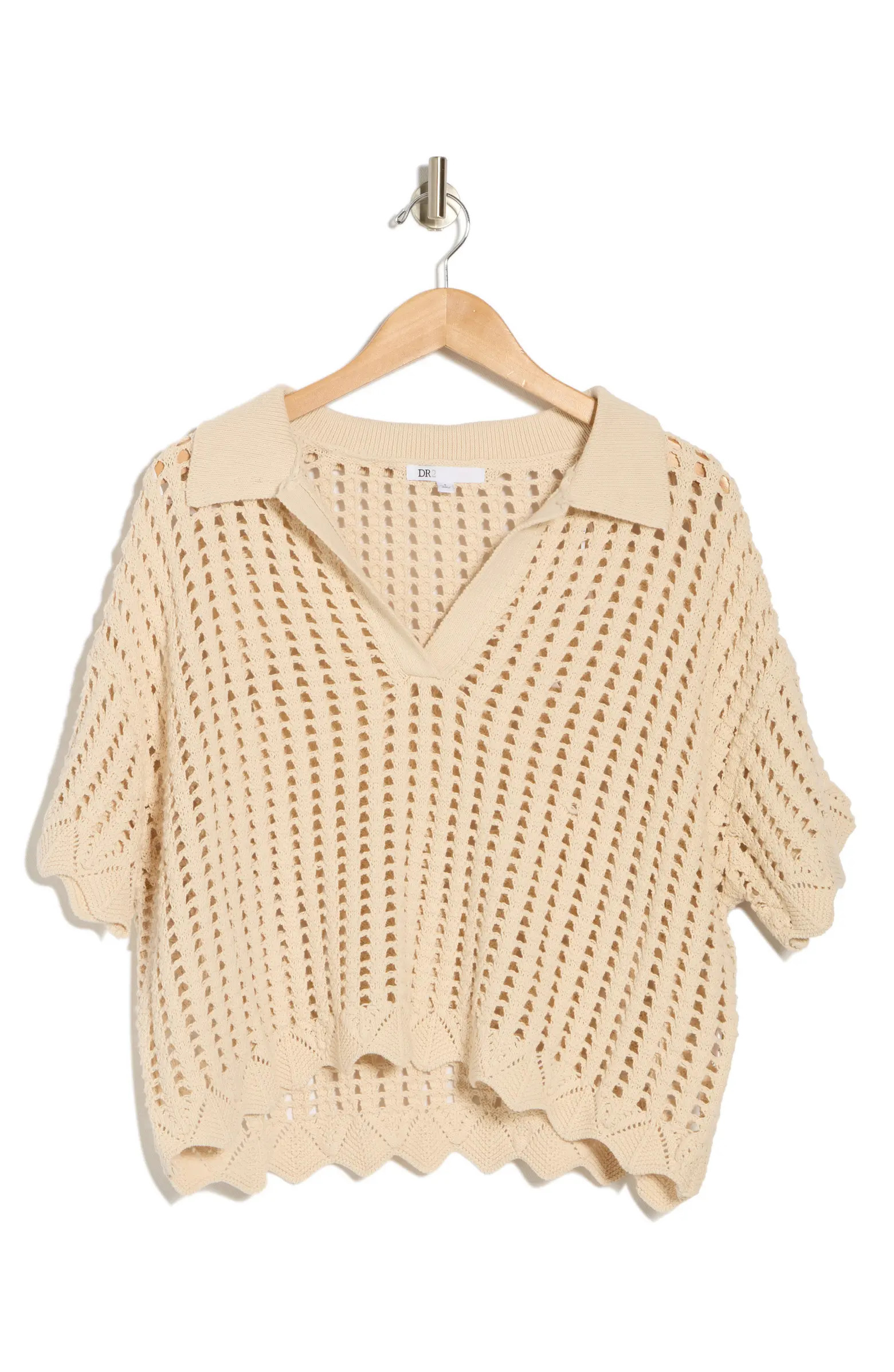 DR2 by Daniel Rainn Pointelle Knit Polo | Nordstromrack | Nordstrom Rack