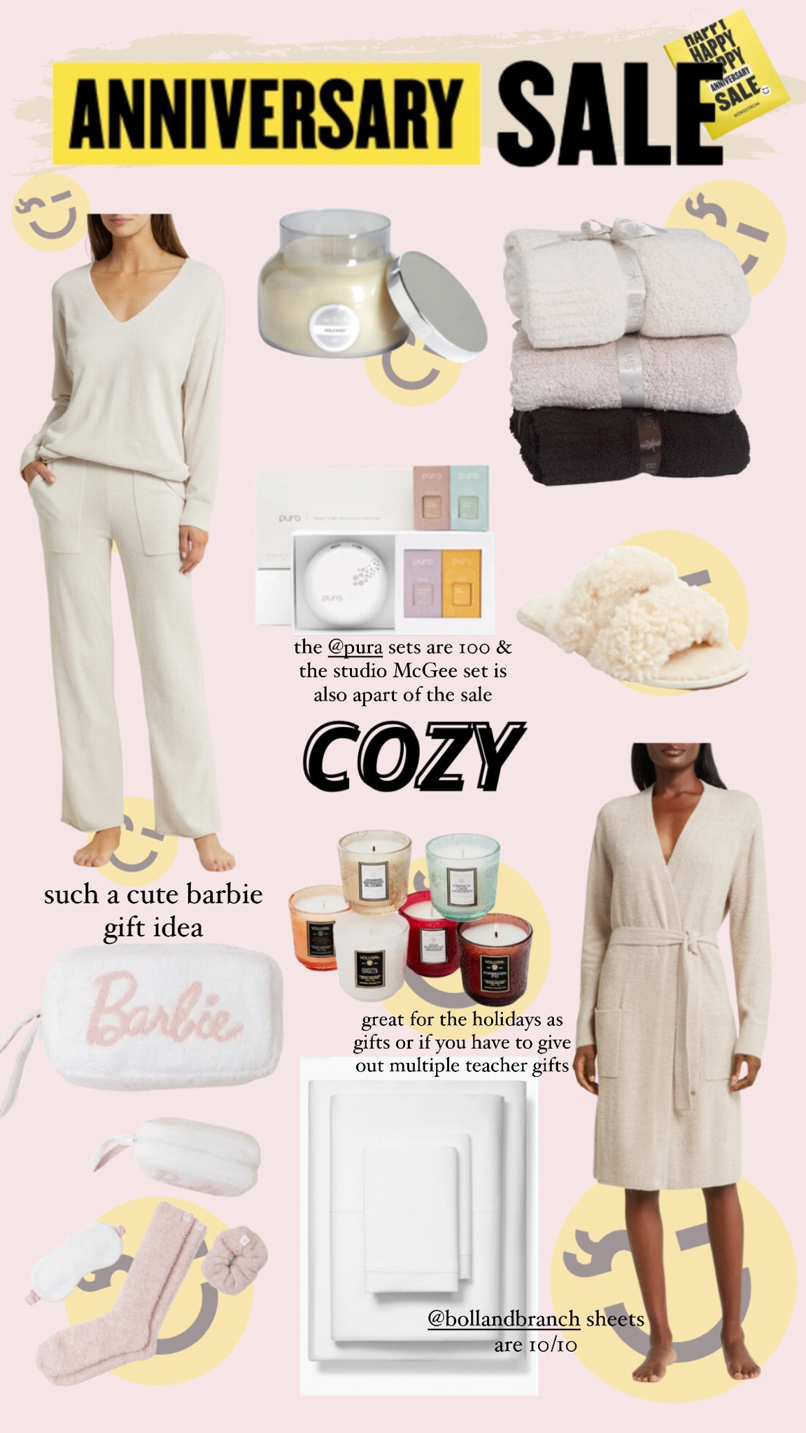 Nordstroms anniversary sale home, blankets, Christmas gifts, robe, pajamas, candles, barefoot dreams blanket, sheets #ltkxnsale

#LTKsalealert #LTKhome #LTKxNSale