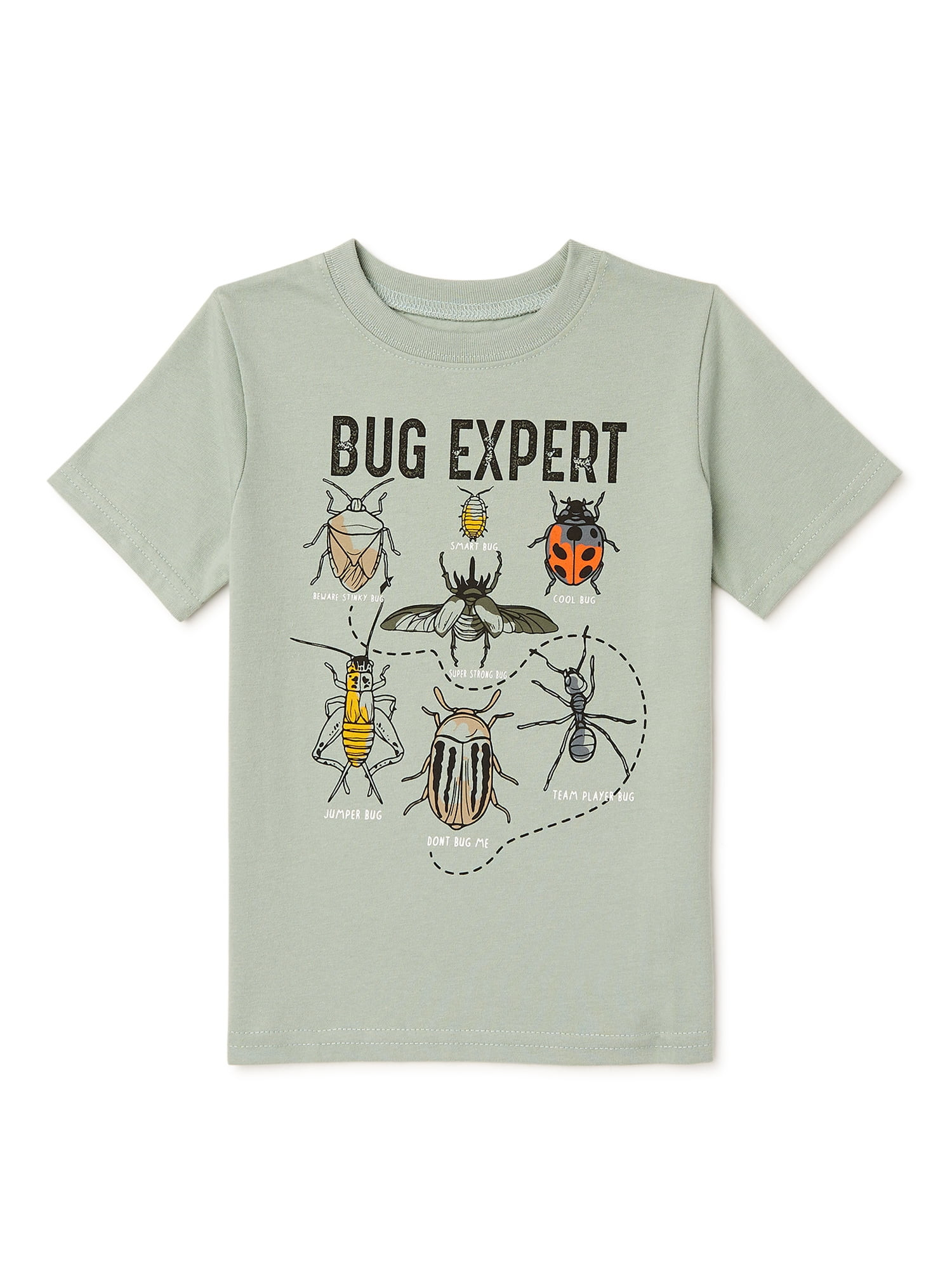 Garanimals Baby and Toddler Boy Short Sleeve Graphic T-Shirt, Sizes 12M-5T | Walmart (US)