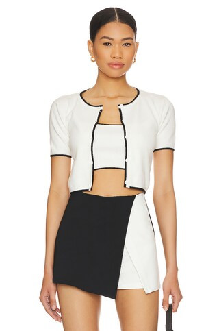 MAJORELLE Amy Cardi Set in White from Revolve.com | Revolve Clothing (Global)