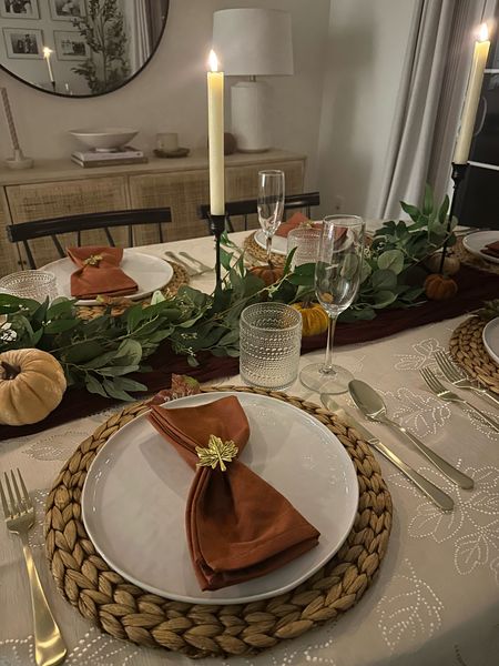 Thanksgiving table completely from Amazon and all available to arrive before Thursday! 

Last minute thanksgiving table, Amazon thanksgiving table, thanksgiving tablescape, Amazon table decor, thanksgiving outfit Amazon, dining room table 

#LTKhome #LTKHoliday #LTKSeasonal