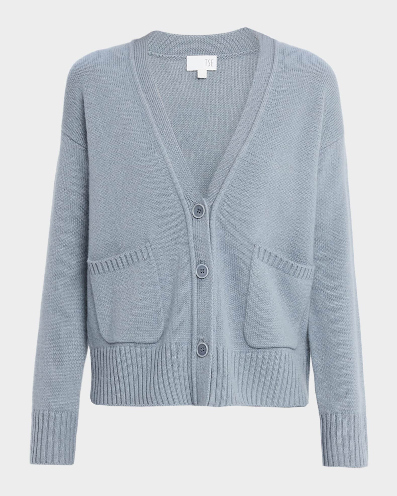 TSE Cashmere Heavy Jersey Cashmere Cardigan | Neiman Marcus
