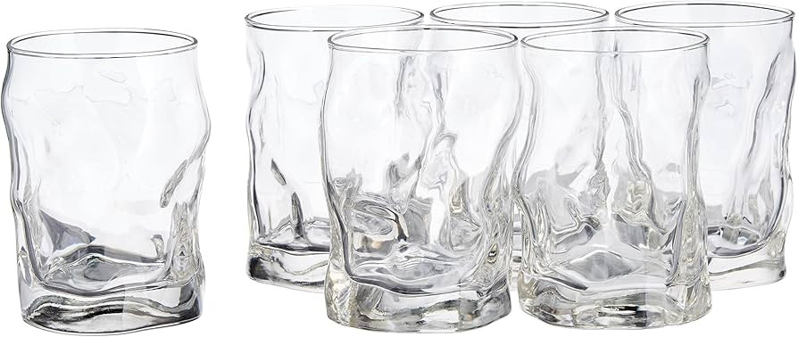 Bormioli Rocco Sorgente 10.25 oz. Rocks Glass, Set of 6 | Amazon (US)