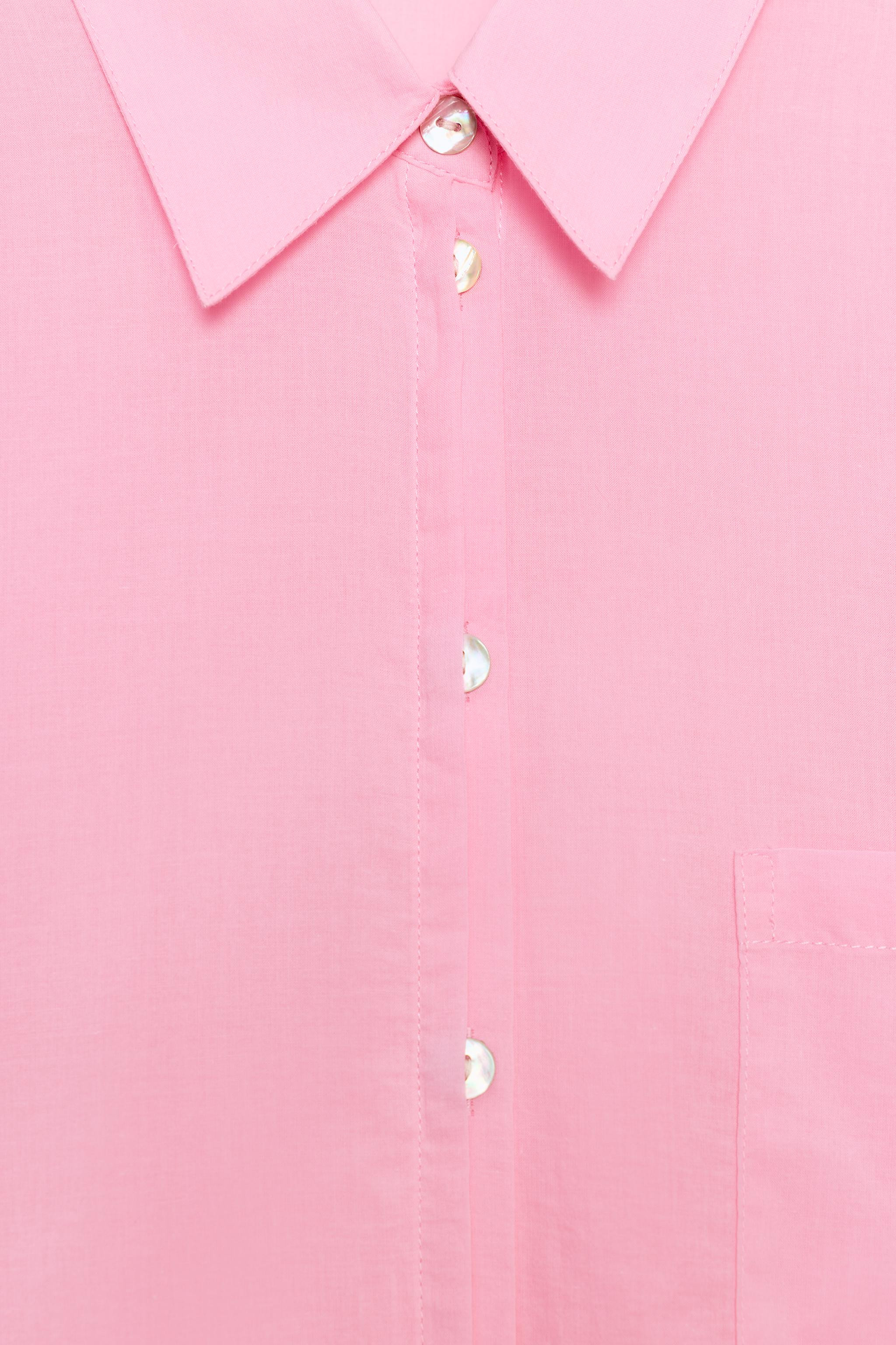 OVERSIZED COTTON SHIRT | Zara US
