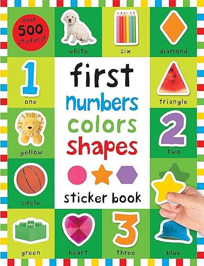 First Numbers, Colors, Shapes (First 100)     Paperback – Picture Book, January 3, 2017 | Amazon (US)