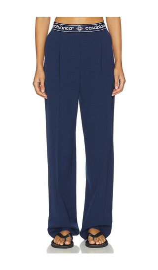 Casablanca Sports Tailored Trouser in Navy. - size 42 | Revolve Clothing (Global)