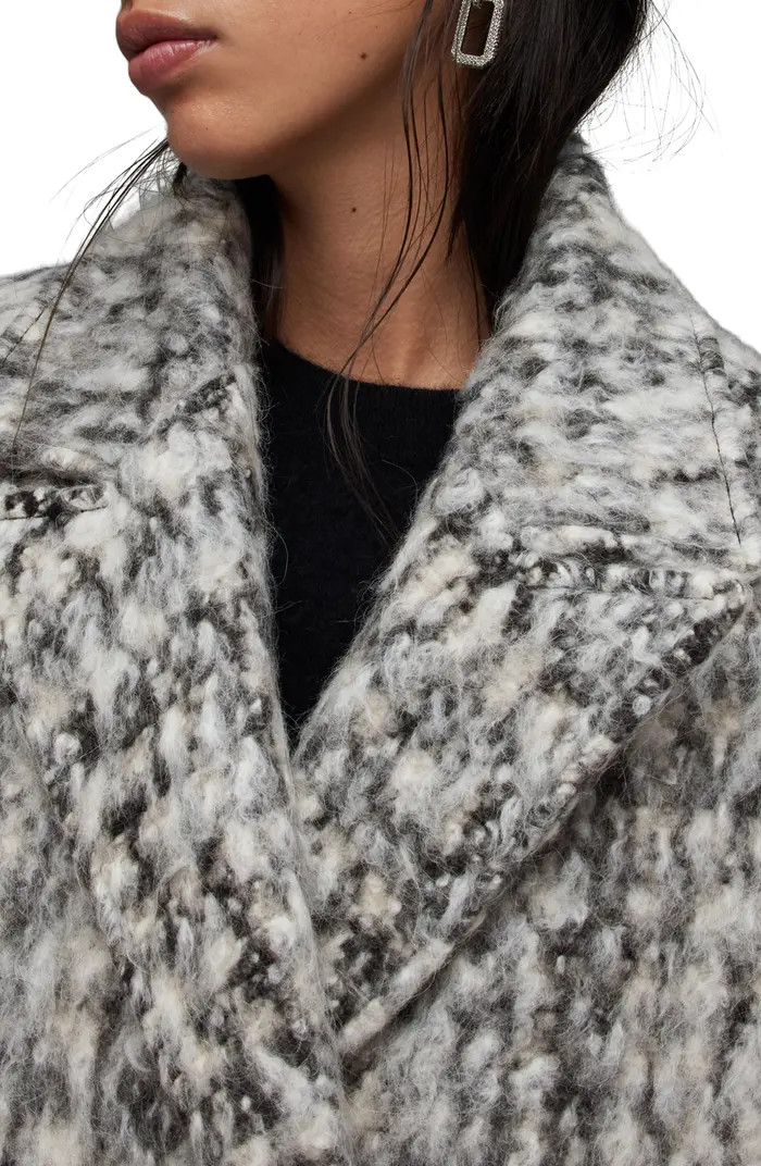 AllSaints Mablex Longline Coat | Nordstromrack | Nordstrom Rack