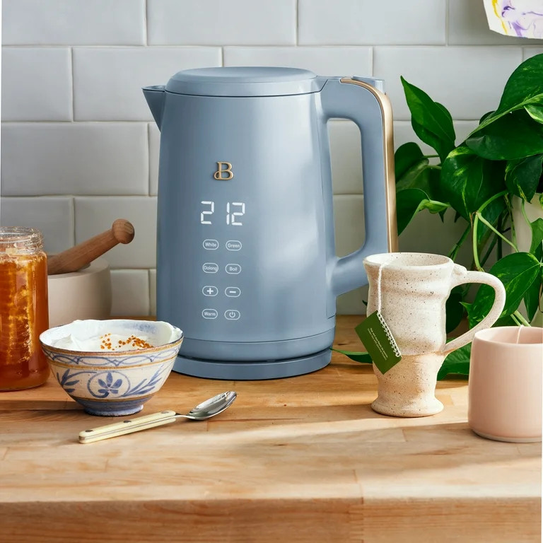 Beautiful Electric Kettle 1,7 Litros 1500 W con Activación One-Touch, Azul Aciano by Drew Barrym... | Walmart (US)