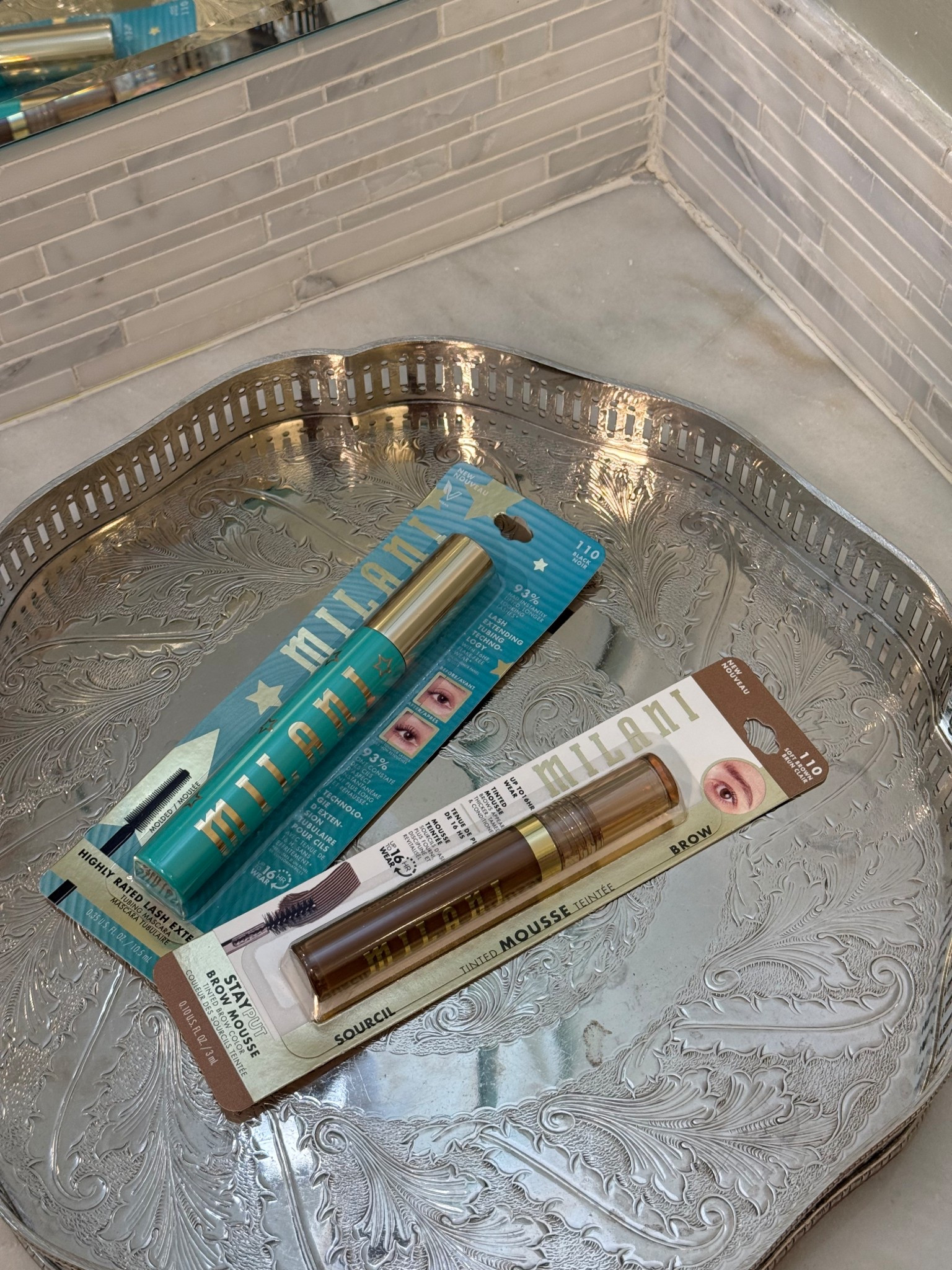 #ad The @milanicosmetics Highly Rated Lash Extensions Tubing Mascara and Stay Put Tinted Brow Mousse have been my go-to products recently for a night out because of their long wear time! Truly the best if you need your glam to last all night long! Shop in store or online at @target #milanicosmetics #grwmilani #target #targetpartner #liketkit @shop.ltk 

#LTKBeauty #LTKWatchNow #LTKSeasonal