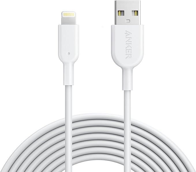 iPhone Charger Cable, Anker Powerline II Lightning Cable (10ft), Durable Cable, MFi Certified for... | Amazon (US)