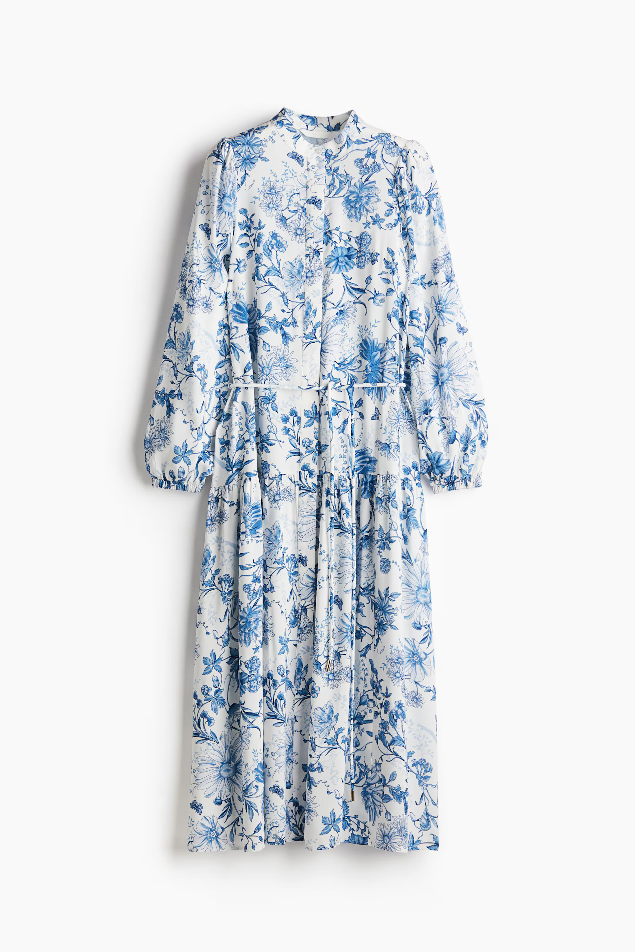 Long Puff-Sleeved Dress | H&M (US + CA)