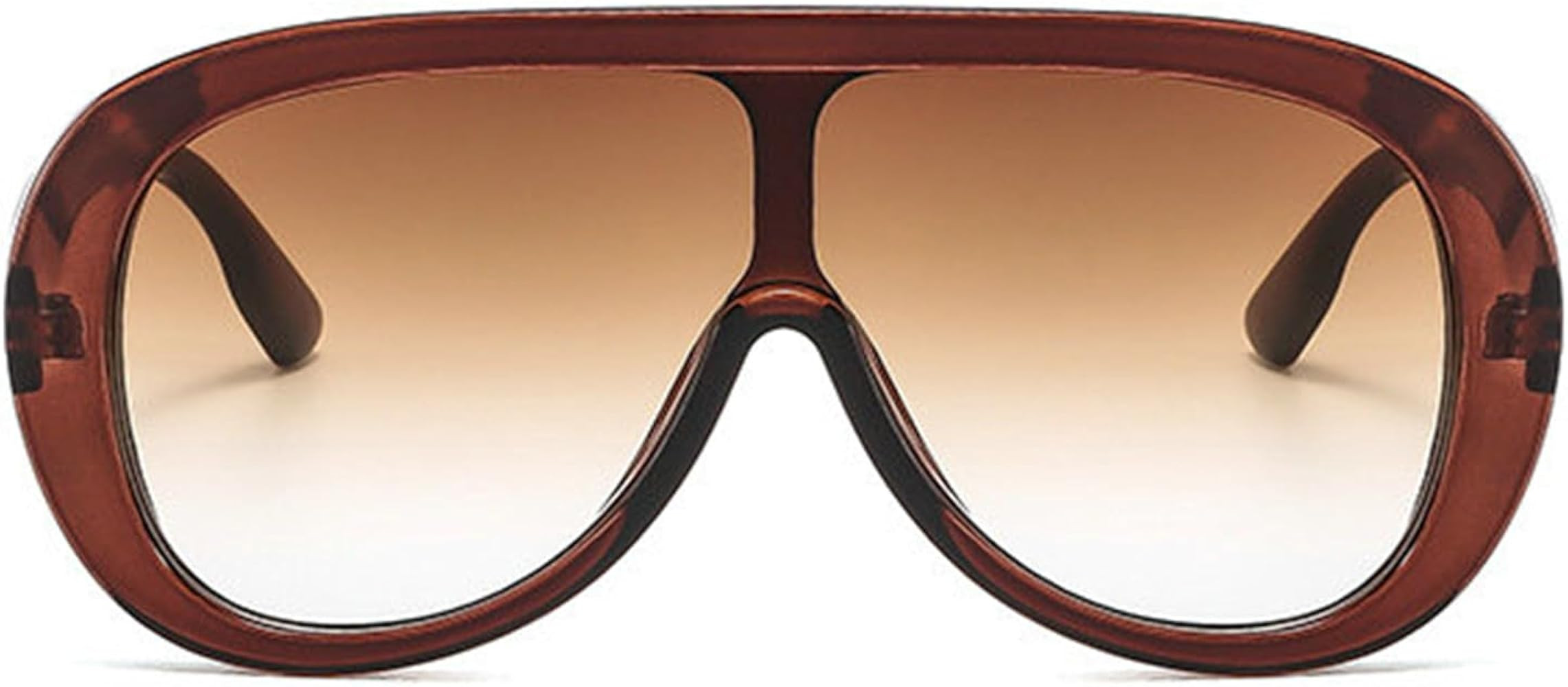 willochra Oversized Pilot Sunglasses Women Fashion Big Frame One Piece Sun Glasses Mask Goggle Tr... | Amazon (US)