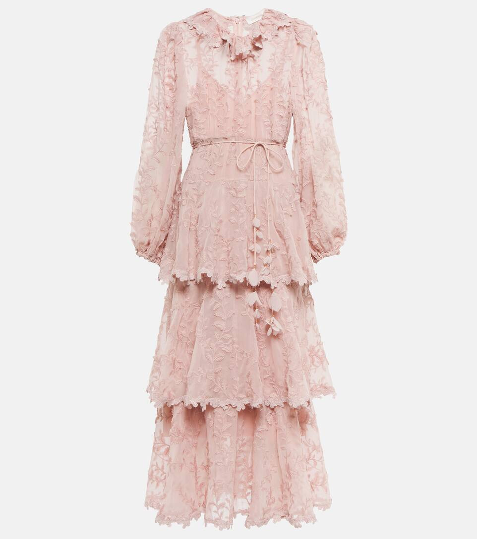 Exclusive to Mytheresa – Floral cotton and silk midi dress | Mytheresa (US/CA)