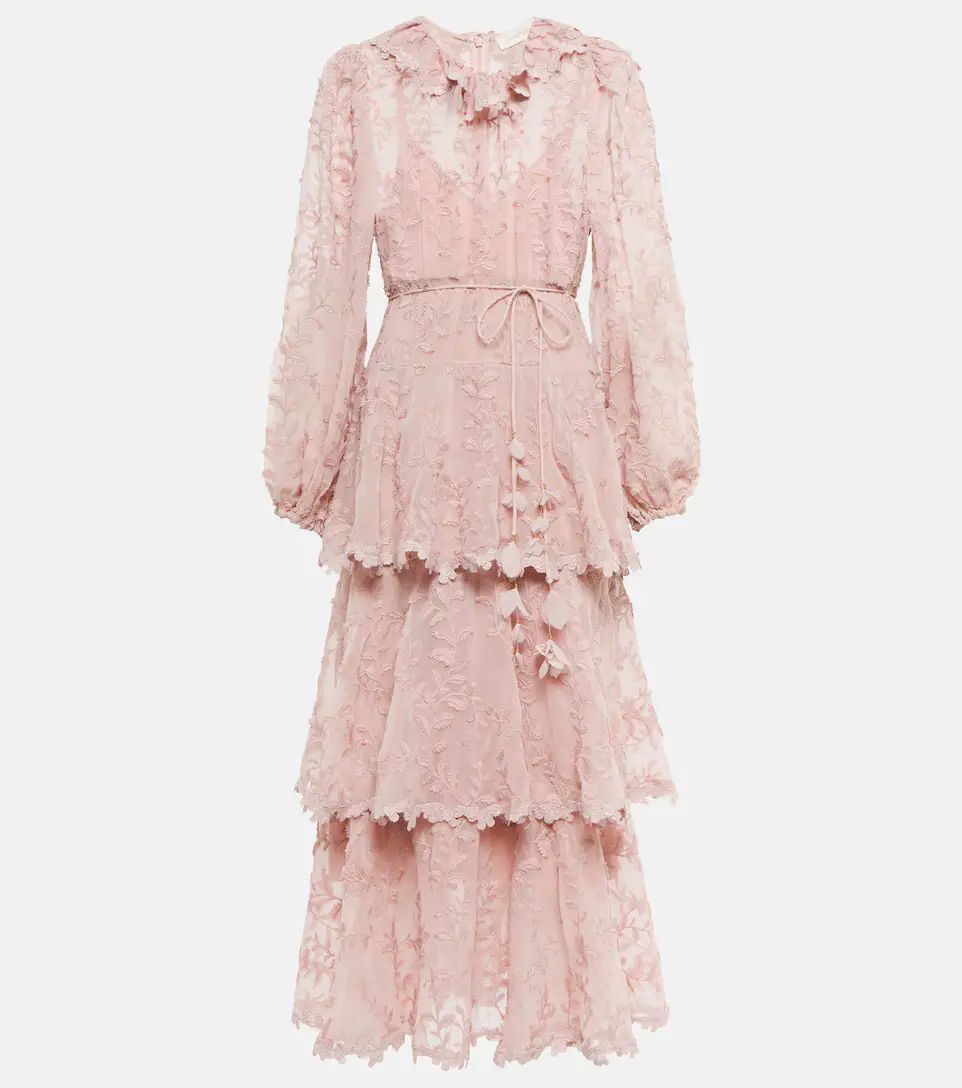 Exclusive to Mytheresa – Floral cotton and silk midi dress | Mytheresa (US/CA)