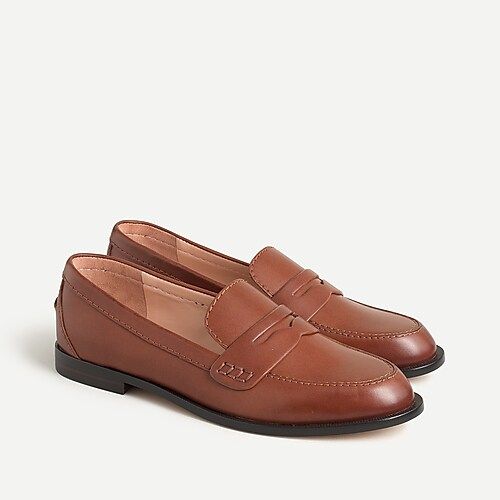 Classic leather tab loafers | J.Crew US