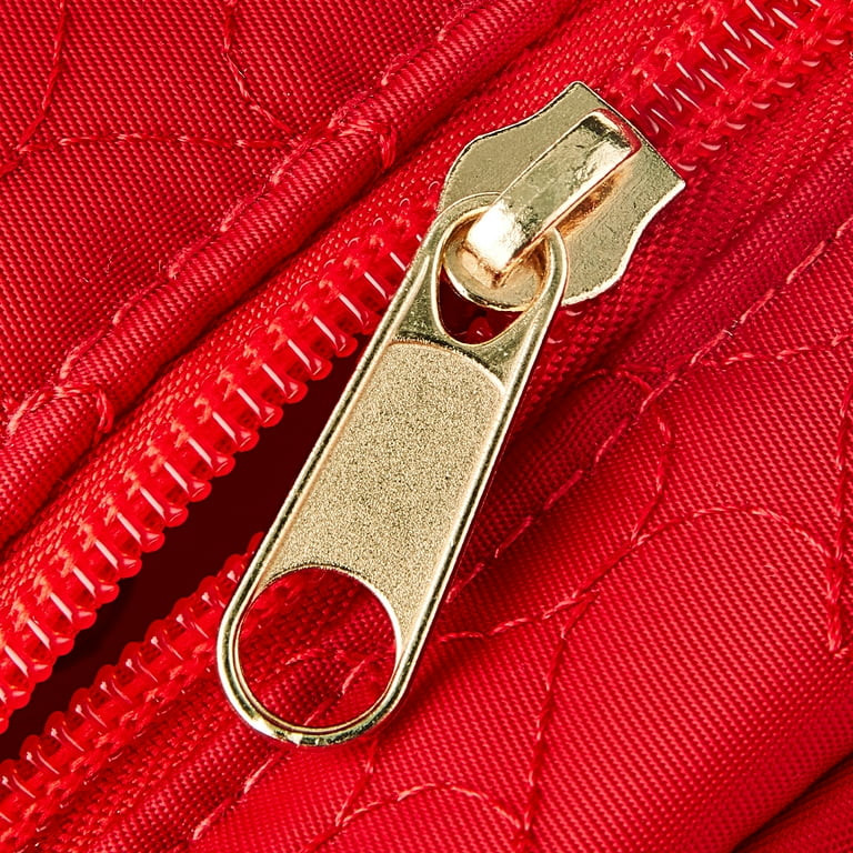 Valentine's Day Red Crossbody Bag, Zipper Closure, by Way To Celebrate - Walmart.com | Walmart (US)