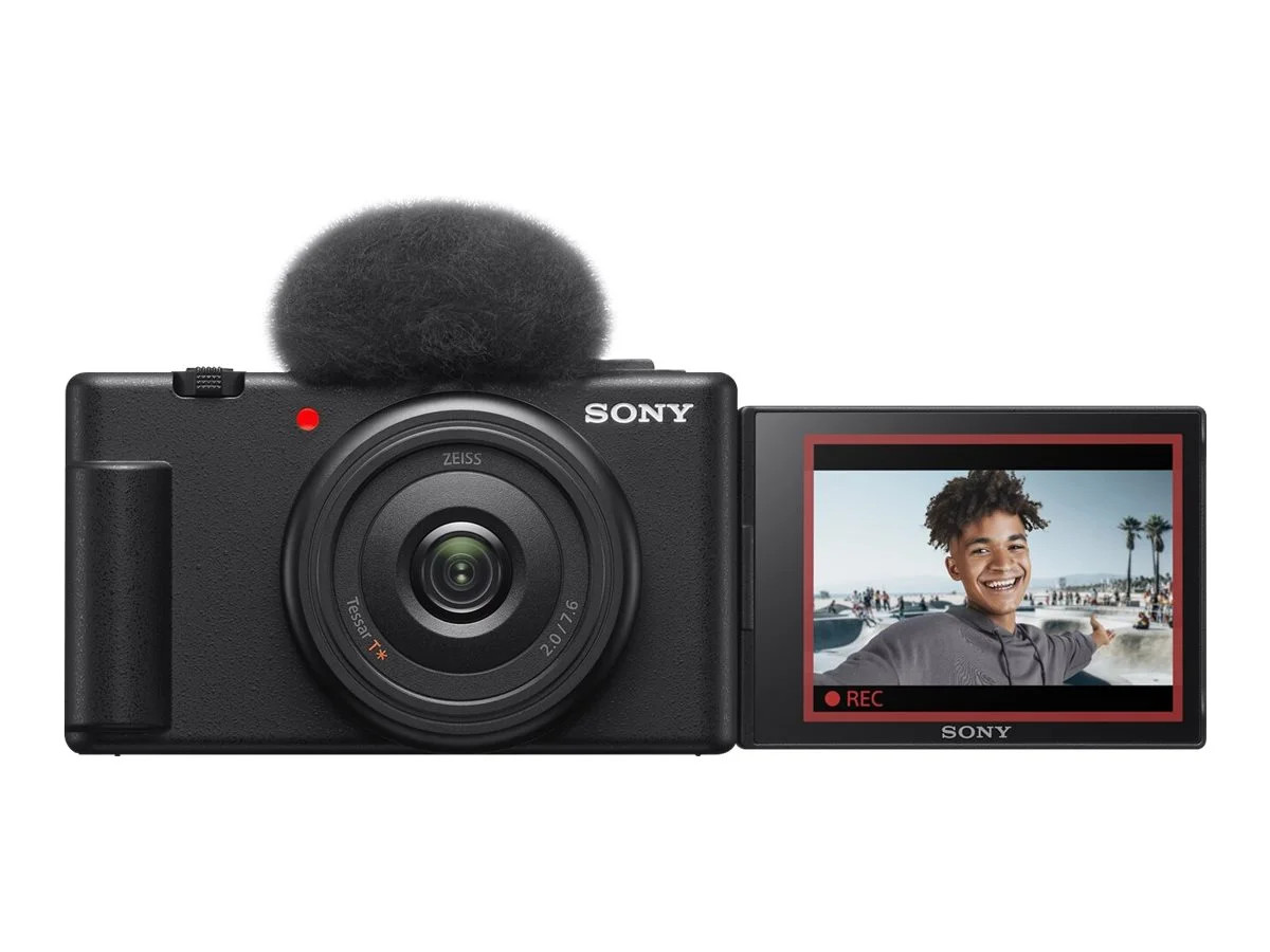 Sony ZV-1F Vlog Camera for Content Creators and Vloggers (Black) | Walmart (US)