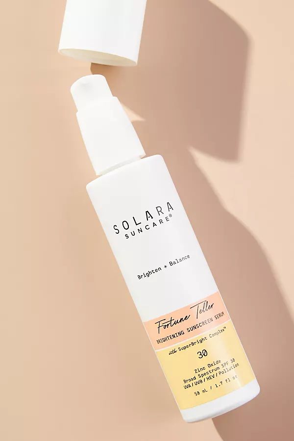 Solara Fortune Teller Brightening Sunscreen Serum, SPF 30 By Solara Suncare in White | Anthropologie (US)