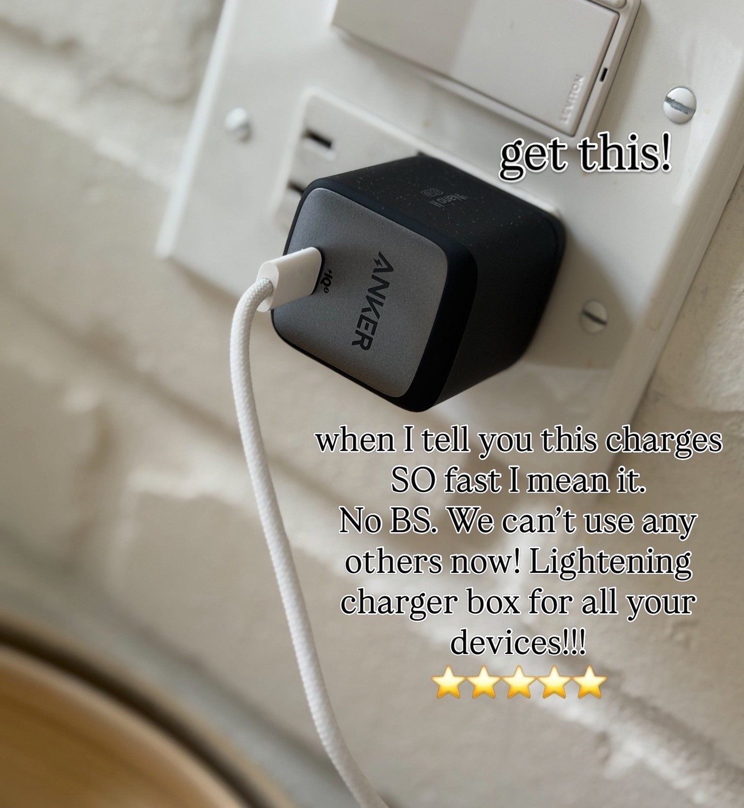Lightening charged block that works!

Back to school. Home. Tech.

#LTKHome #LTKSaleAlert #LTKstorytime