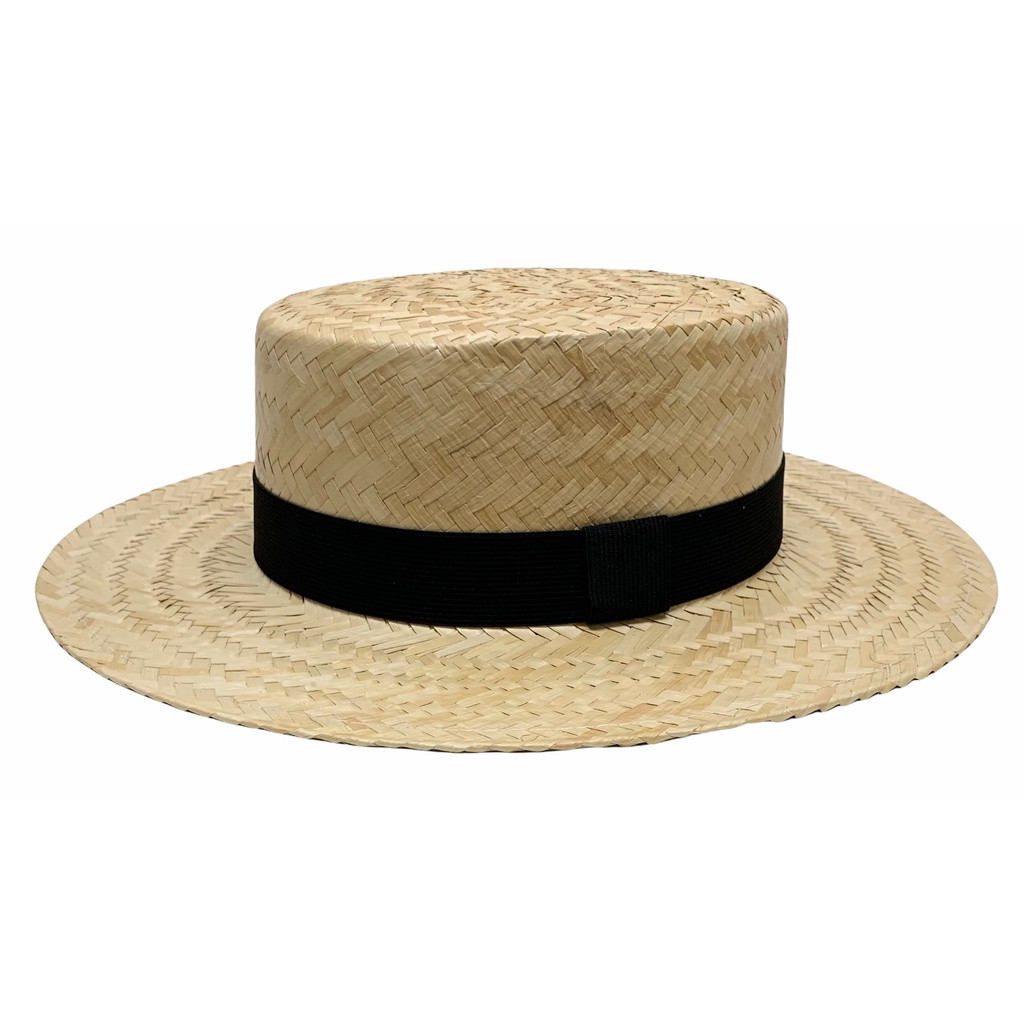 Chapéu paris palha natural rústica aba média | Shopee (BR)