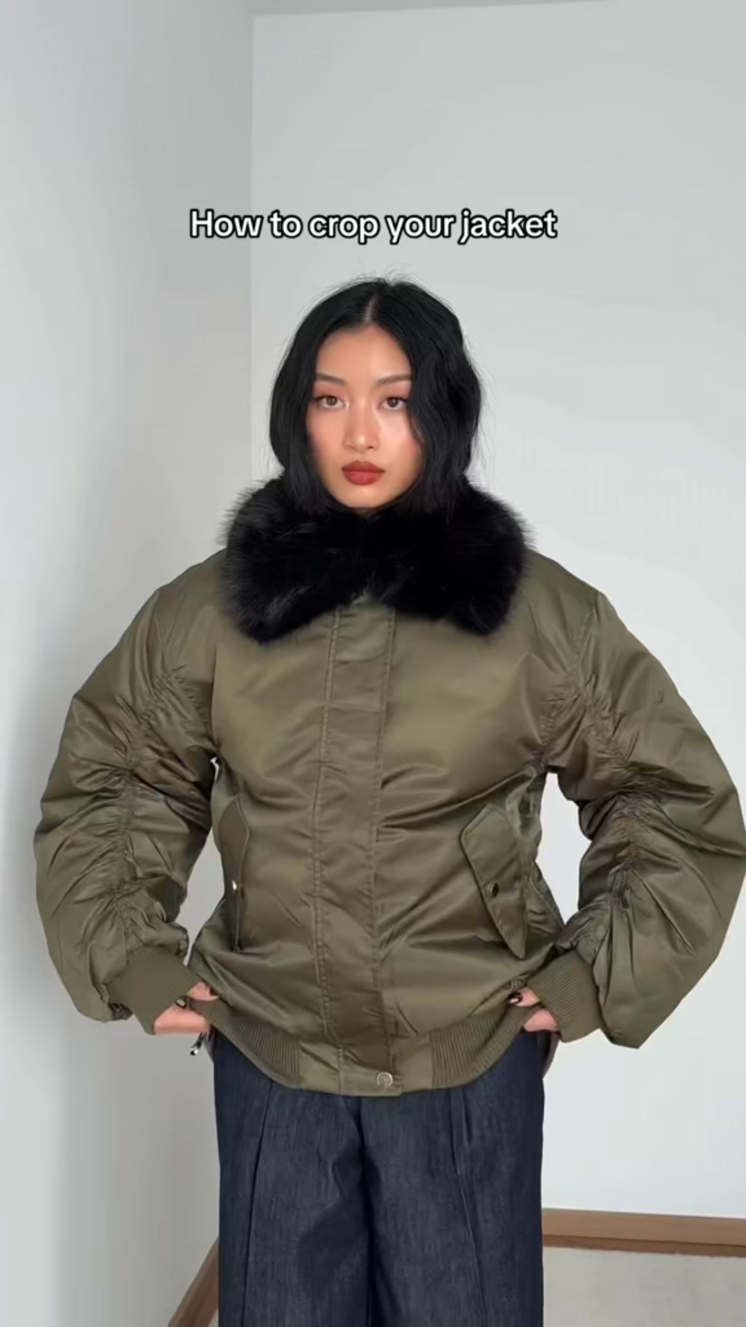 How to crop your jacket

#LTKootd #LTKFindsUnder100 #LTKFindsUnder50