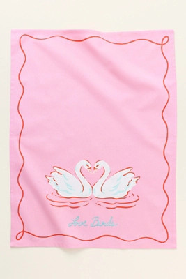 Love Birds Dish Towel | Anthropologie (US)