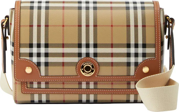 Medium Note Coated Canvas Crossbody Bag | Nordstrom