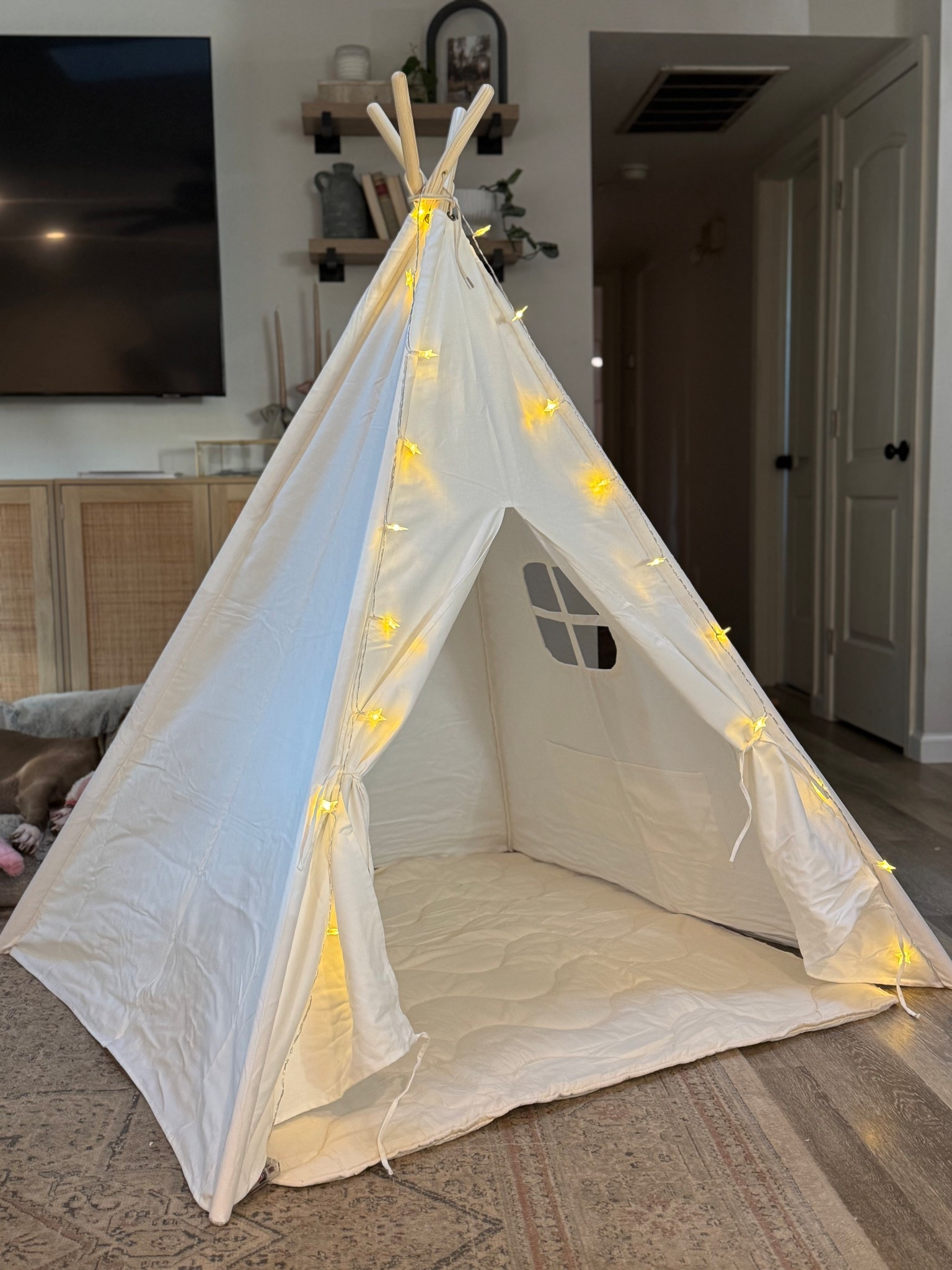 Teepee 
Brynlees first birthday gift 
Toddler gift 
Baby tent 

#LTKBaby #LTKmomlife #LTKKids