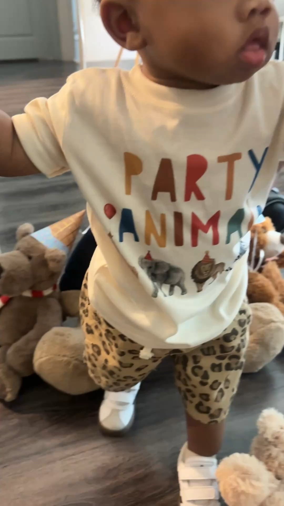 Fit check! Baby boy’s 1 year bday. 
Theme: Wild One! 

Loved this party animal custom shirt! @Etsy

#LTKKids #LTKBaby #LTKmomlife