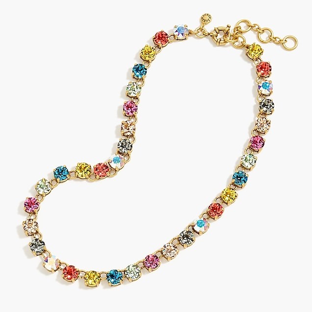 Swarovski crystal dot necklace | J. Crew US