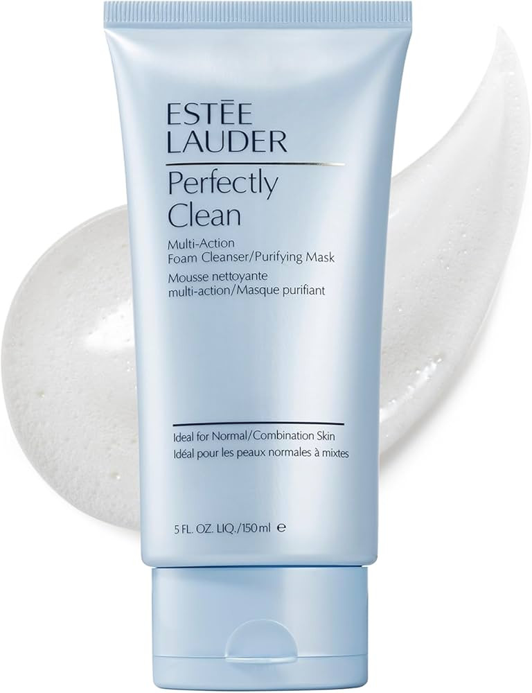 Estée Lauder Perfectly Clean Multi-Action Foaming Face Wash Cleanser/Purifying Face Mask, 5.0 fl... | Amazon (US)